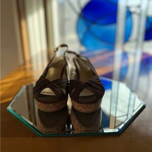 Brand: Nine West / Style: Amorl1 Wedge / Color: Brown / Style: 5.5M